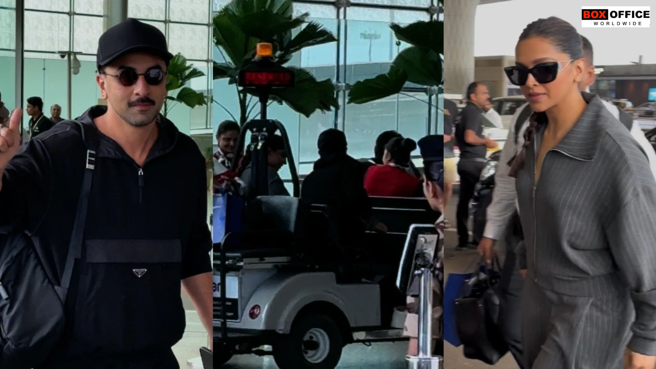 Ranbir Kapoor And Deepika Padukone Share Coincidental Meet At The Mumbai Airport; Laugh It Out With A Hug Ranbir Kapoor And Deepika Padukone Share Coincidental Meet At The Mumbai Airport; Laugh It Out With A Hug